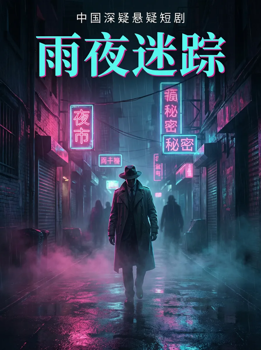 老司机十八个姿势 悬疑追踪短剧 - 雨夜迷踪海报